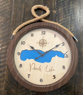 12in Wall Clock Perch Lake , SK  wall clock